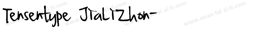 Tensentype JiaLiZhon字体转换